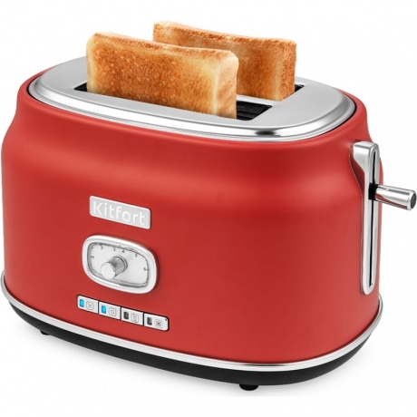 Тостер Kitfort КТ-2075-3 красный
Тостер Kitfort КТ-2075-3 красный