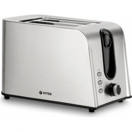 Тостер Vitek VT-1570 800Вт стальной
Тостер Vitek VT-1570 800Вт стальной