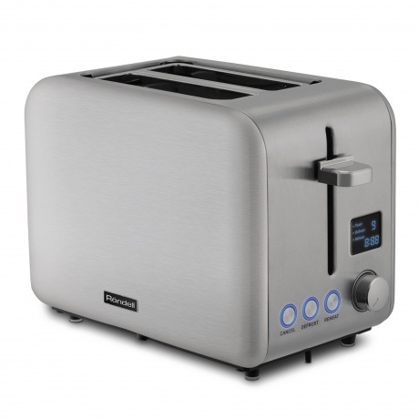 Тостер Rondell RDE-1203 950Вт стальной
Тостер Rondell RDE-1203 950Вт стальной