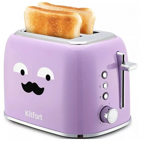 Тостер Kitfort КТ-6218-3 лавандовый хорошее состояние, Сиреневый
Тостер Kitfort КТ-6218-3 лавандовый хорошее состояние, Сиреневый