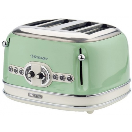 Тостер Ariete 156 Vintage (00C015604AR0), Зеленый
Тостер Ariete 156 Vintage (00C015604AR0), Зеленый