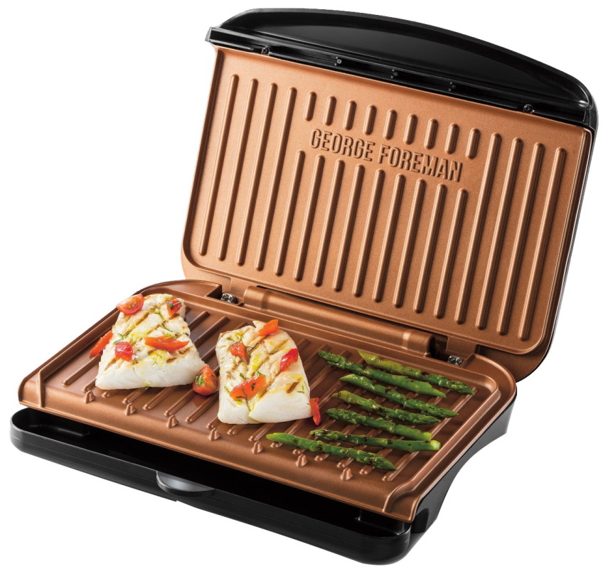 Электрогриль George Foreman 25811-56 Fit Copper Grill Medium 23884036002
Электрогриль George Foreman 25811-56 Fit Copper Grill Medium 23884036002