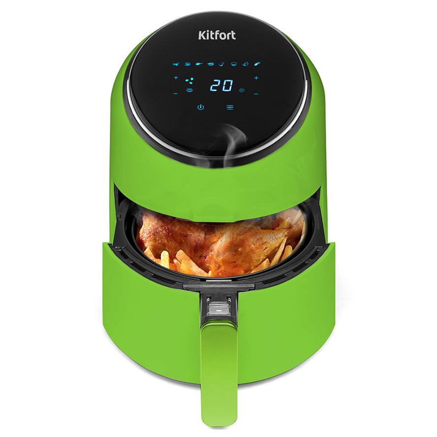 Аэрогриль Kitfort КТ-2206-3 зеленый
Аэрогриль Kitfort КТ-2206-3 зеленый