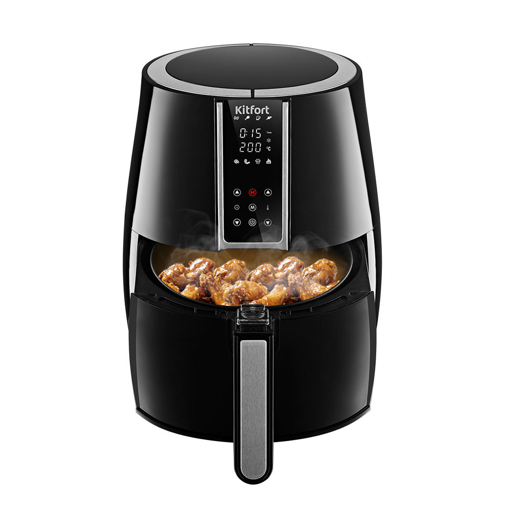 Аэрогриль Kitfort KT-2227 1500Вт черный
Аэрогриль Kitfort KT-2227 1500Вт черный