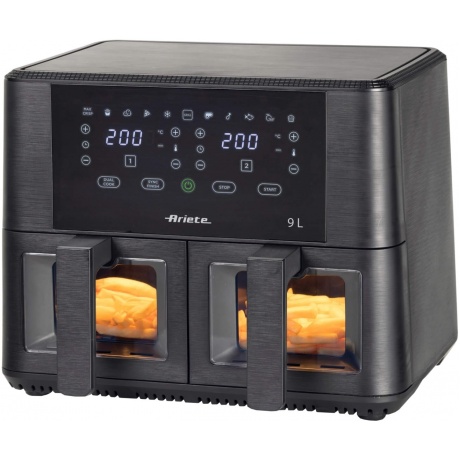 Аэрофритюрница Ariete 4631 (00C463100AR0), 9л, 2 чаши
Аэрофритюрница Ariete 4631 (00C463100AR0), 9л, 2 чаши