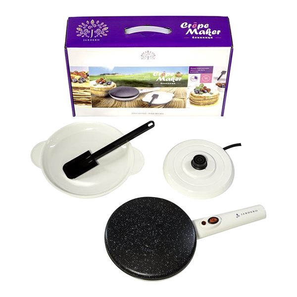 Блинница Jardeko Crepe Maker JD320
Блинница Jardeko Crepe Maker JD320