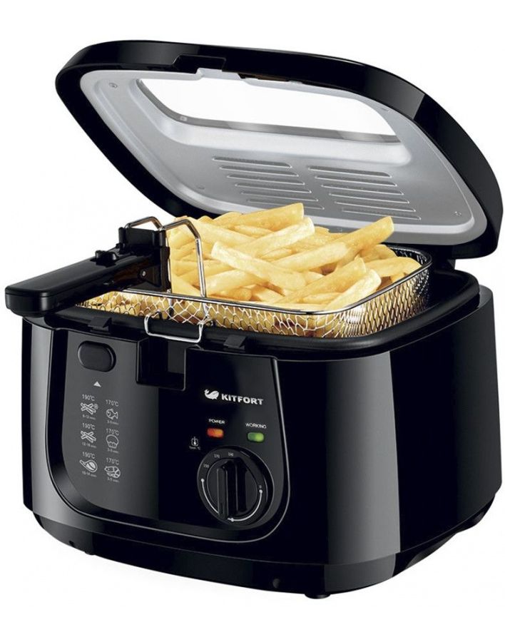 Фритюрница Kitfort KT-2018
Фритюрница Kitfort KT-2018