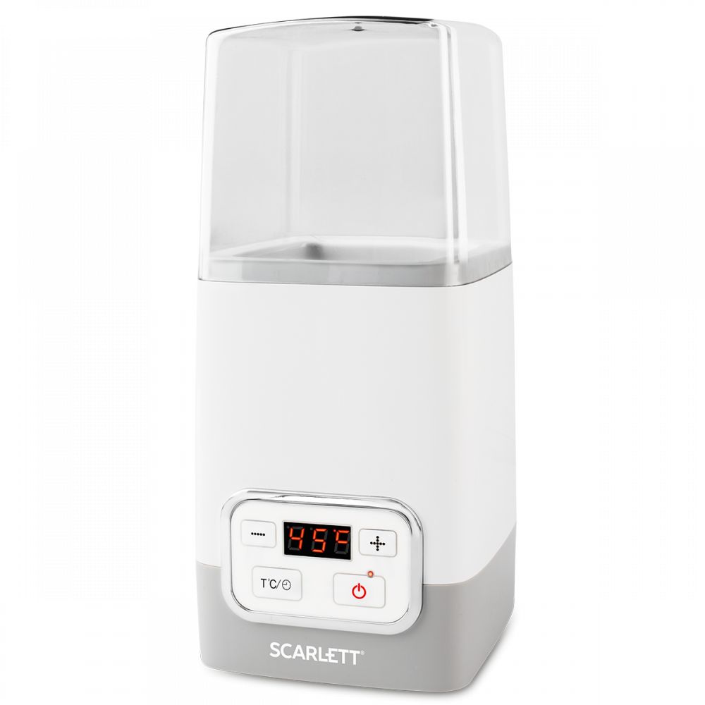 Йогуртница Scarlett SC-YM141P01, Белый/серый
Йогуртница Scarlett SC-YM141P01, Белый/серый