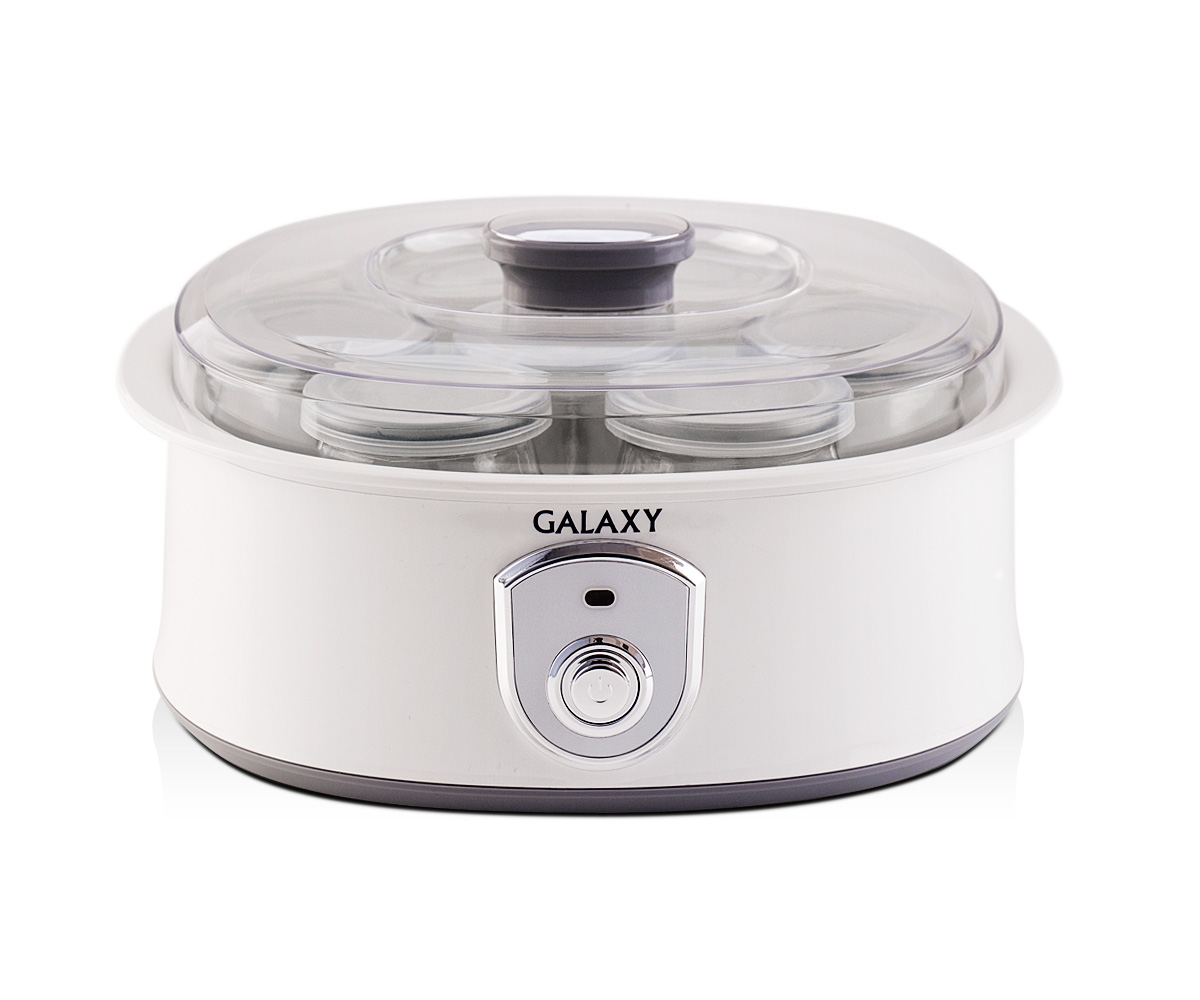 Йогуртница Galaxy GL 2690, Белый/серый
Йогуртница Galaxy GL 2690, Белый/серый