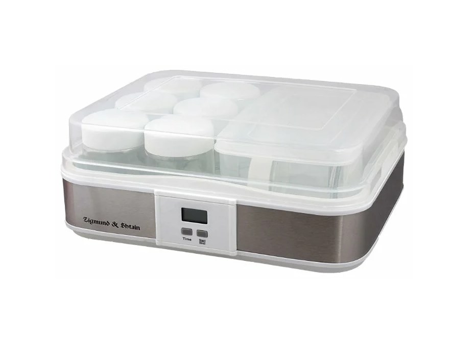 Йогуртница Zigmund & Shtain YM-216DB, Белый/серый 
Йогуртница Zigmund & Shtain YM-216DB, Белый/серый