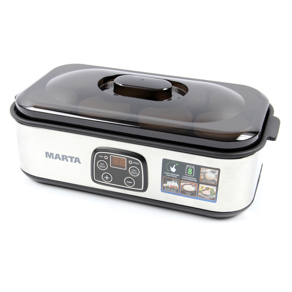 Йогуртница Marta MT-1854 Black Pearl
Йогуртница Marta MT-1854 Black Pearl