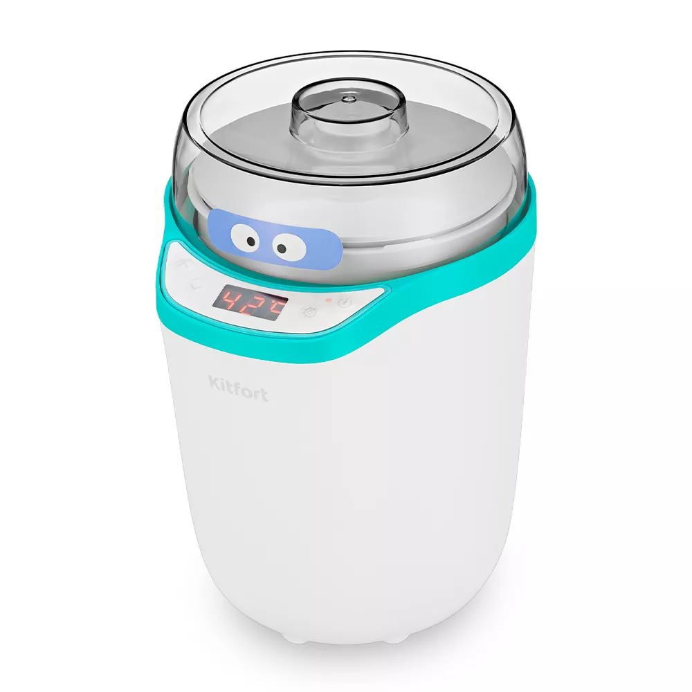 Йогуртница Kitfort КТ-2077-3 бело-бирюзовый
Йогуртница Kitfort КТ-2077-3 бело-бирюзовый