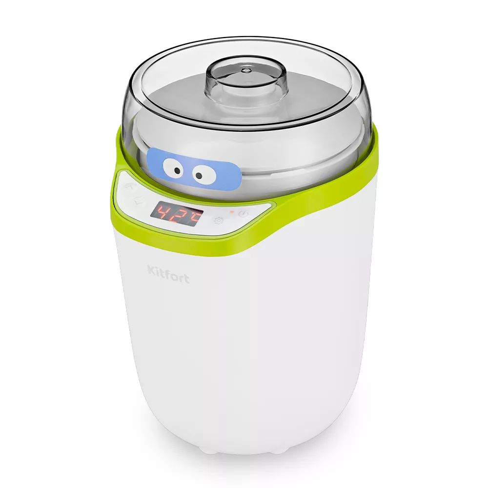 Йогуртница Kitfort КТ-2077-2 бело-салатовый
Йогуртница Kitfort КТ-2077-2 бело-салатовый