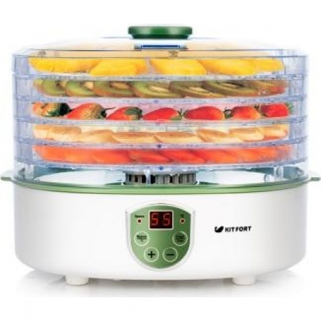 Сушилка для овощей и фруктов Kitfort КТ-1902
Сушилка для овощей и фруктов Kitfort КТ-1902