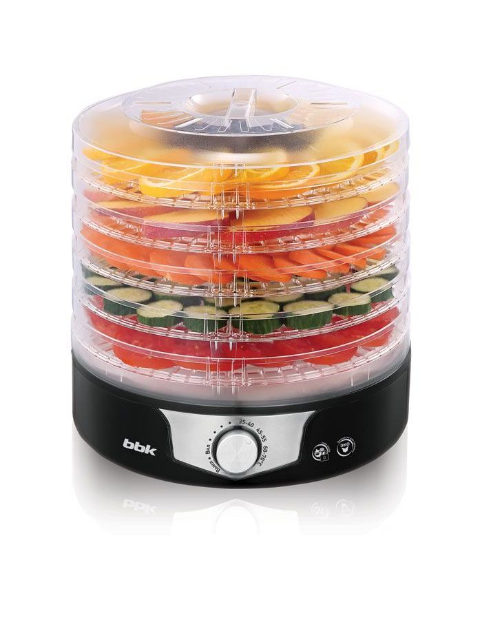 Сушка для овощей и фруктов BBK BDH301M черный/металлик
Сушка для овощей и фруктов BBK BDH301M черный/металлик