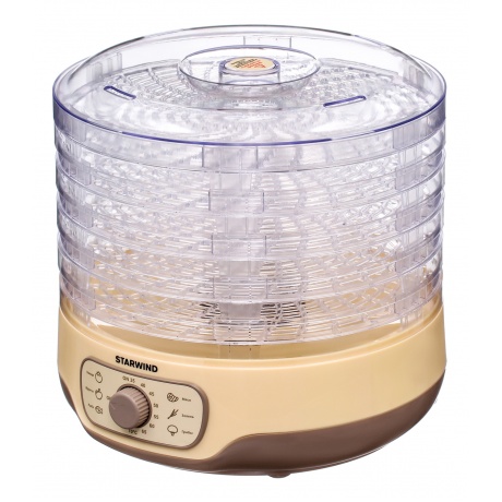 Сушка для фруктов и овощей Starwind SFD2520 5под. 250Вт бежевый
Сушка для фруктов и овощей Starwind SFD2520 5под. 250Вт бежевый