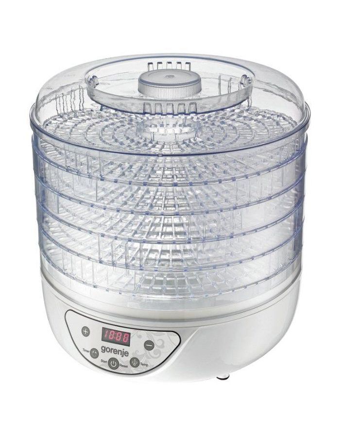Сушка для фруктов и овощей Gorenje FDK24DW 5под. 240Вт белый
Сушка для фруктов и овощей Gorenje FDK24DW 5под. 240Вт белый