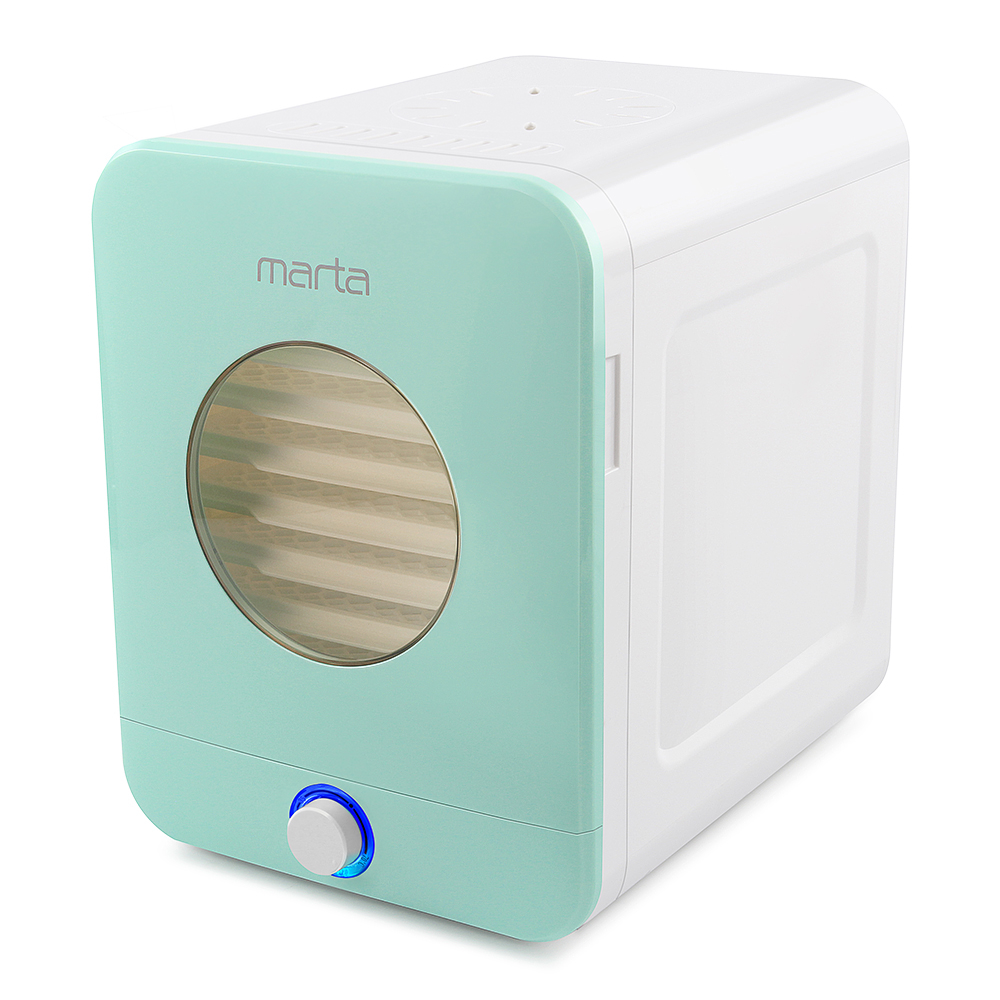 Сушилка для овощей и фруктов Marta MT-1955 светлая яшма
Сушилка для овощей и фруктов Marta MT-1955 светлая яшма