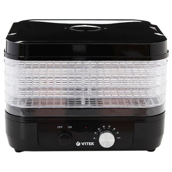 Сушка для фруктов и овощей Vitek VT-5051 BK
Сушка для фруктов и овощей Vitek VT-5051 BK