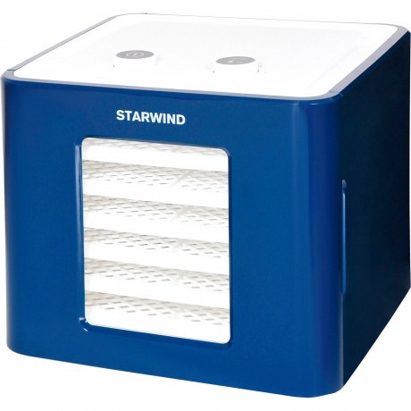 Сушка для фруктов и овощей Starwind SFD6431 6под. 400Вт синий
Сушка для фруктов и овощей Starwind SFD6431 6под. 400Вт синий