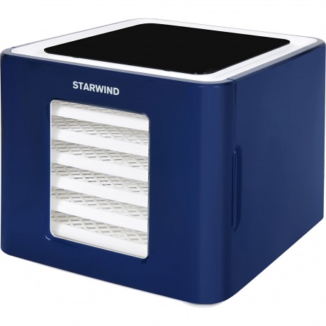 Сушка для фруктов и овощей Starwind SFD6430 6под. 400Вт синий
Сушка для фруктов и овощей Starwind SFD6430 6под. 400Вт синий