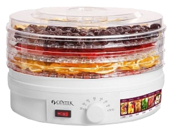 Сушилка для овощей Centek CT-1650 3 поддона, 600Вт
Сушилка для овощей Centek CT-1650 3 поддона, 600Вт