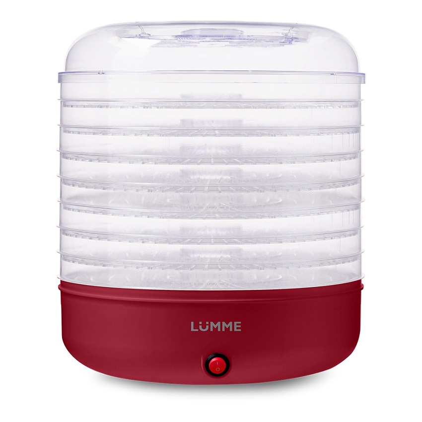 Сушилка для овощей и фруктов LUMME LFD-108PP бордовый гранат
Сушилка для овощей и фруктов LUMME LFD-108PP бордовый гранат