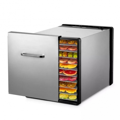 Сушилка для овощей и фруктов Kitfort КТ-1924 10под. 630Вт нержавеющая сталь
Сушилка для овощей и фруктов Kitfort КТ-1924 10под. 630Вт нержавеющая сталь