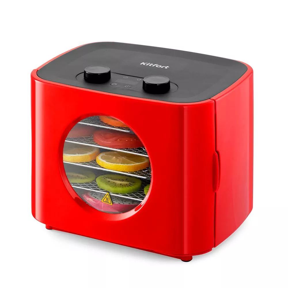 Сушилка для овощей и фруктов Kitfort КТ-1952-1 красный
Сушилка для овощей и фруктов Kitfort КТ-1952-1 красный