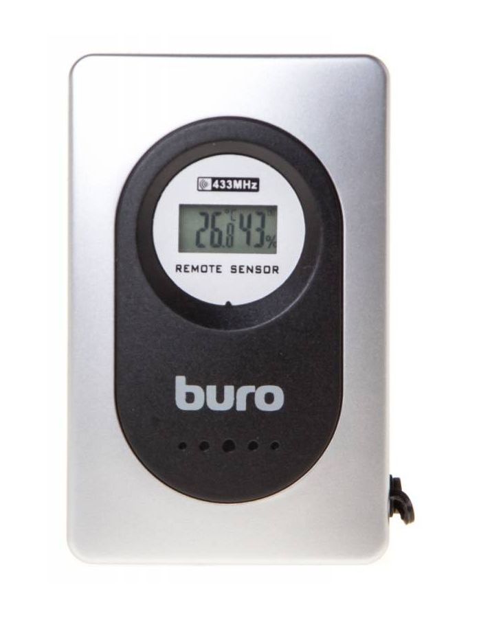 Метеостанция Buro H127G серебристый/черный
Метеостанция Buro H127G серебристый/черный
