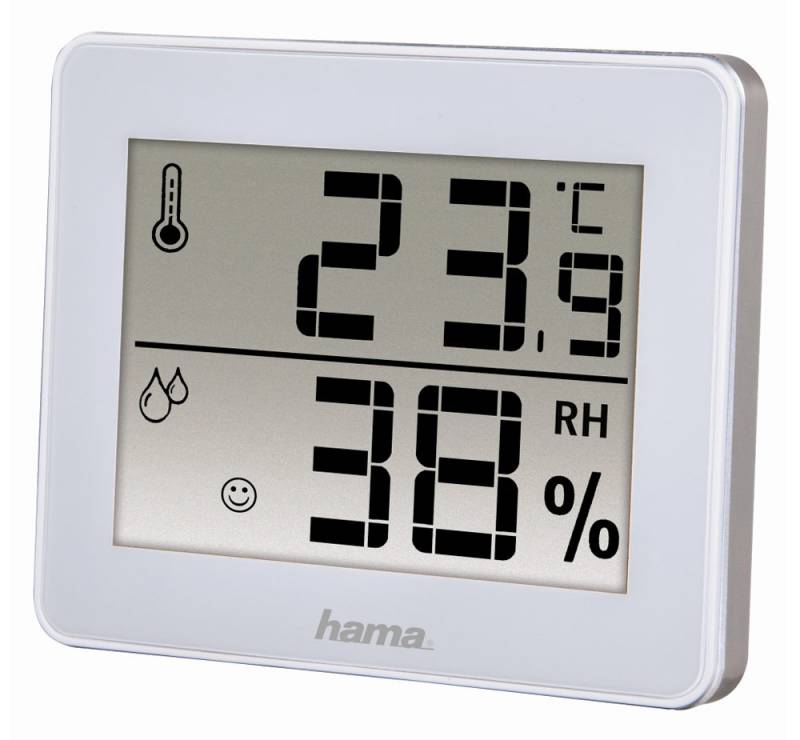 Метеостанция Hama TH-130 (00136260), белая
Метеостанция Hama TH-130 (00136260), белая