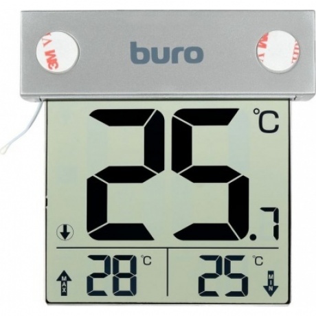 Термометр Buro P-6041 серебристый
Термометр Buro P-6041 серебристый