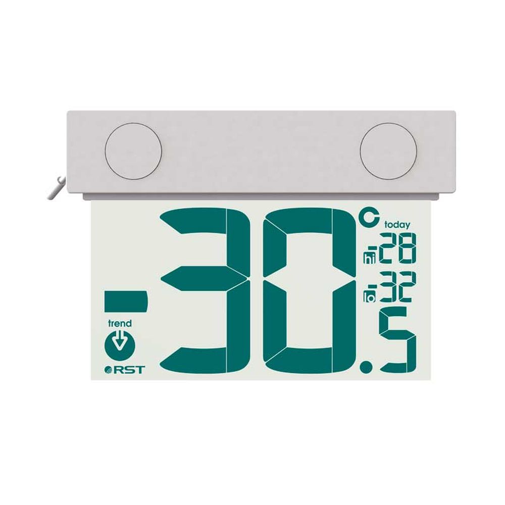 Термометр цифровой RST уличный на липучке -30-+70 01077
Термометр цифровой RST уличный на липучке -30-+70 01077