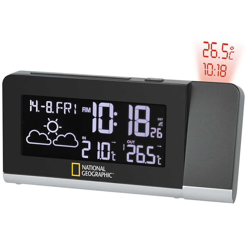 Метеостанция Bresser National Geographic Multi Color с проектором
Метеостанция Bresser National Geographic Multi Color с проектором