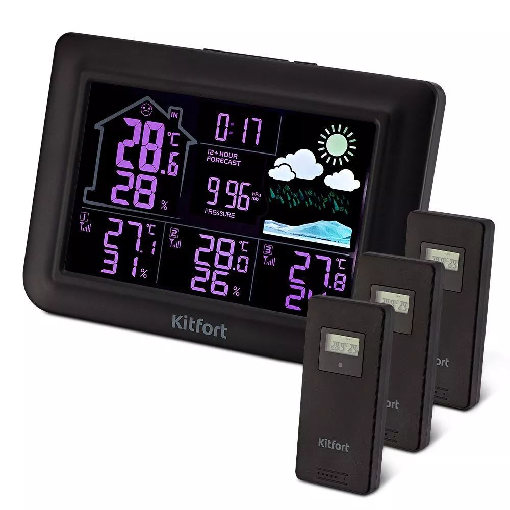 Метеостанция Kitfort КТ-3320
Метеостанция Kitfort КТ-3320