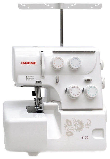 Оверлок Janome 210D белый
Оверлок Janome 210D белый