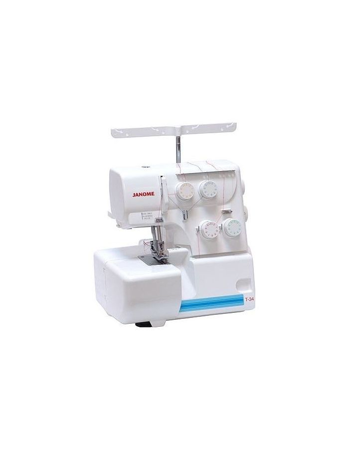 Оверлок Janome T-34 белый
Оверлок Janome T-34 белый