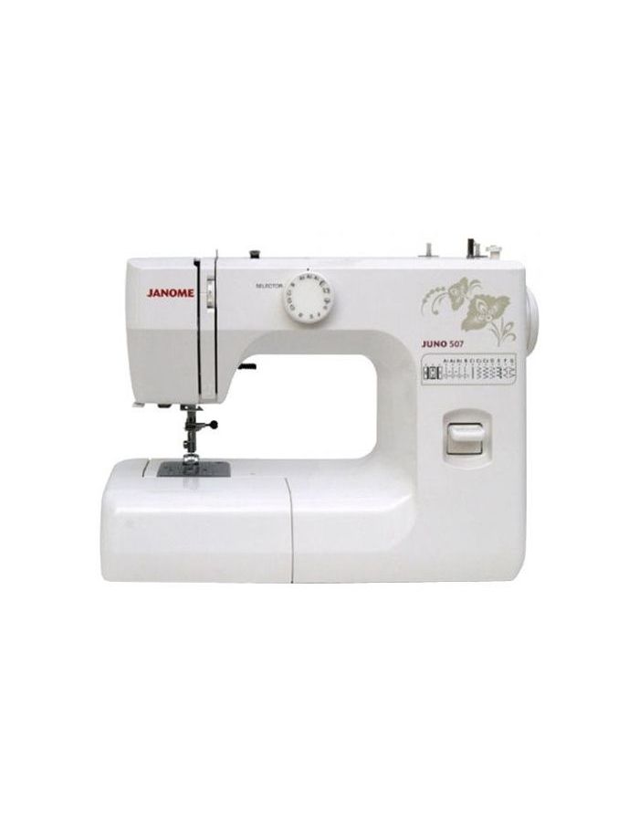Швейная машина Janome Juno 507 белый/цветы
Швейная машина Janome Juno 507 белый/цветы