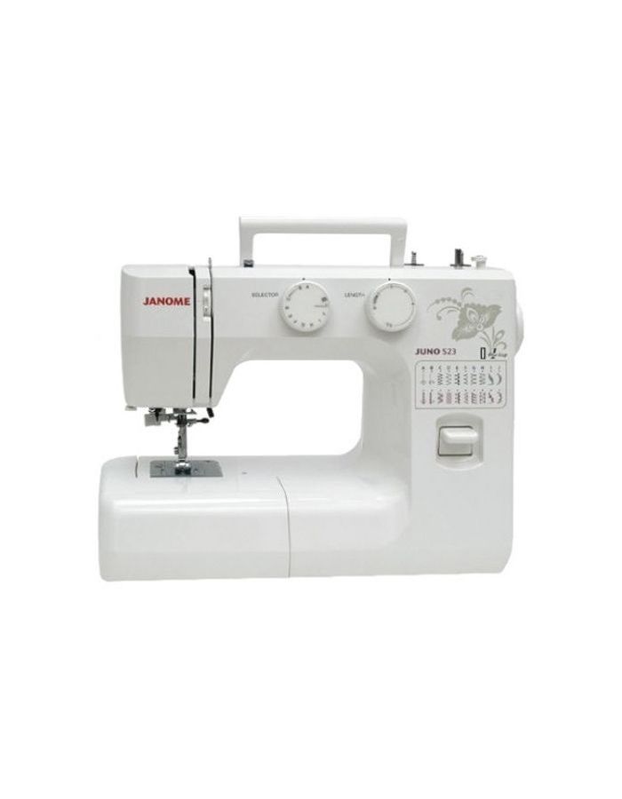 Швейная машина Janome Juno 523 белый/цветы
Швейная машина Janome Juno 523 белый/цветы