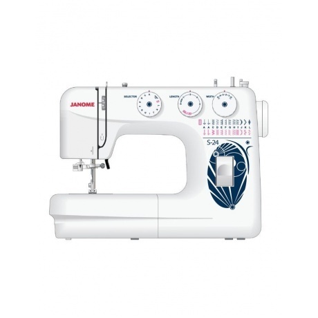 Швейная машина Janome S-24 белый
Швейная машина Janome S-24 белый