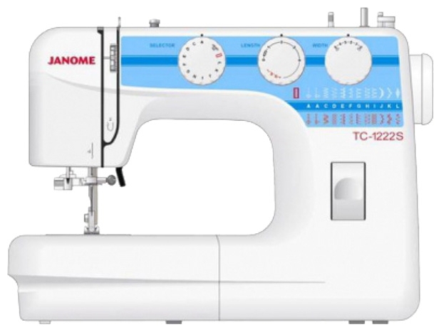 Швейная машина Janome TC-1222S белый
Швейная машина Janome TC-1222S белый