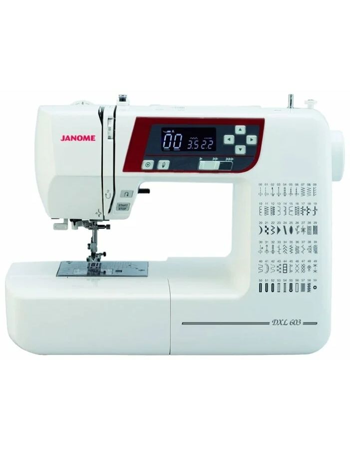 Швейная машина Janome DC 603, Белый
Швейная машина Janome DC 603, Белый