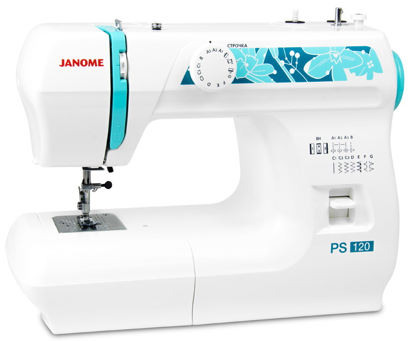 Швейная машина Janome PS120, Белый
Швейная машина Janome PS120, Белый