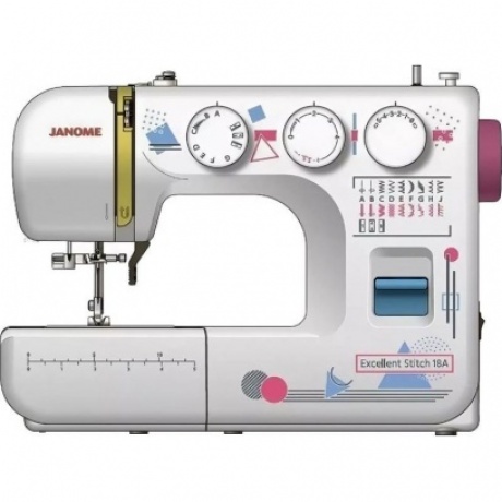 Швейная машина Janome Excellent Stitch 18A белый
Швейная машина Janome Excellent Stitch 18A белый