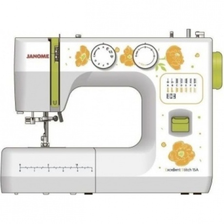 Швейная машина Janome Excellent Stitch 15A белый
Швейная машина Janome Excellent Stitch 15A белый