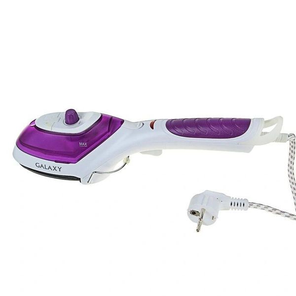 Отпариватель ручной Galaxy GL 6190, белый/фиолетовый
Отпариватель ручной Galaxy GL 6190, белый/фиолетовый