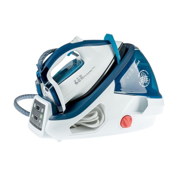 Паровая станция Tefal GV8926E1 белый/синий
Паровая станция Tefal GV8926E1 белый/синий