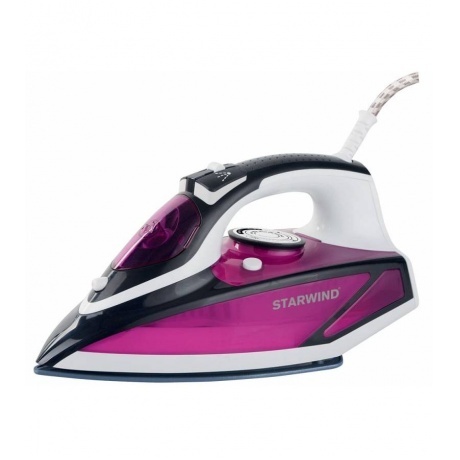 Утюг Starwind SIR7927 2400Вт фиолетовый/черный
Утюг Starwind SIR7927 2400Вт фиолетовый/черный