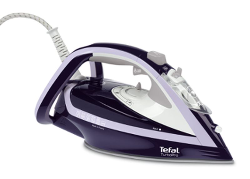 Утюг Tefal FV5615E0 2600Вт фиолетовый/белый
Утюг Tefal FV5615E0 2600Вт фиолетовый/белый