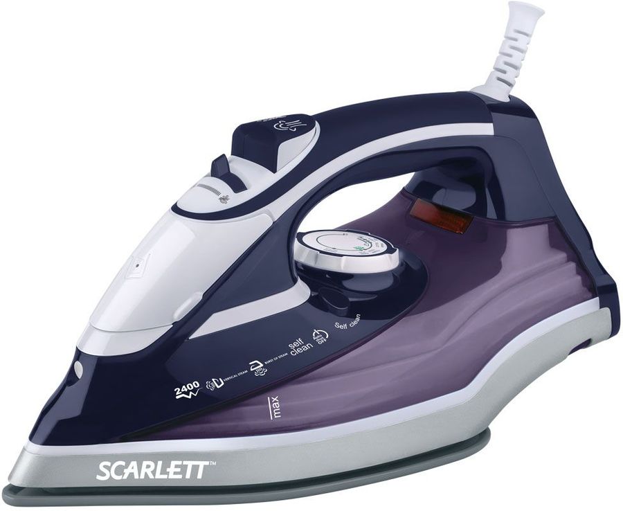 Утюг Scarlett SC-SI30K19 фиолетовый
Утюг Scarlett SC-SI30K19 фиолетовый